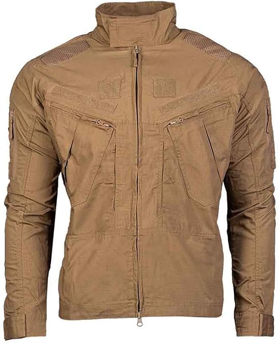 Mil-Tec Men's Chimera Combat Jacket Dark Coyote