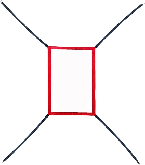Strike Zone Target for Baseball Softball net, Throwing Pitching Hitting Batting Catching Practice Target, Pitcher Accuracy Training Aids