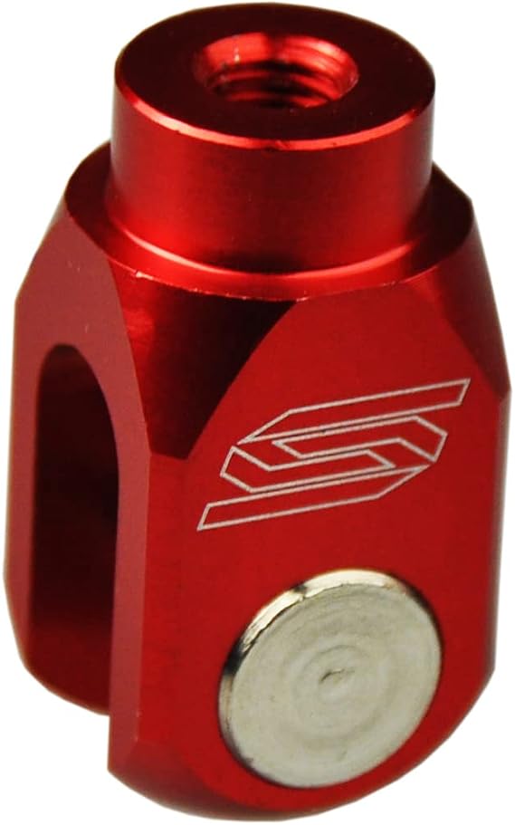 SCAR Rear Brake Clevis Compatible with HONDA CR CRF 125 250 150 450 CR125 CRF250R CRF450R 250F 450L 450RL 02-26 - Red