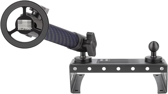 Bulletpoint Metal Dash Mount Phone Holder Compatible with 2015-2020 Ford F150 & 2017-2022 F250/F350 Super Duty - Dual 20mm Ball Dash F150 Phone Mount (Magsafe Compatible)