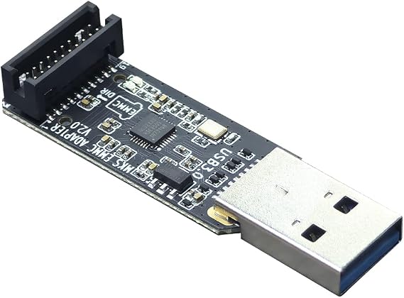 Flylin High Speed MKS EMMC Adapter V2 USB3.0 Card Reader Programmer