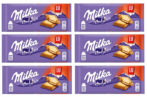 Milka & Lu Biscuits - Pack of 6
