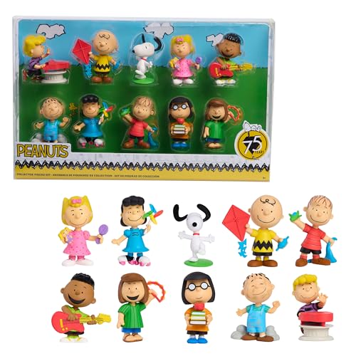 Peanuts Collectors Figure Set, Kids Toys for Ages 3 Up by Just Play