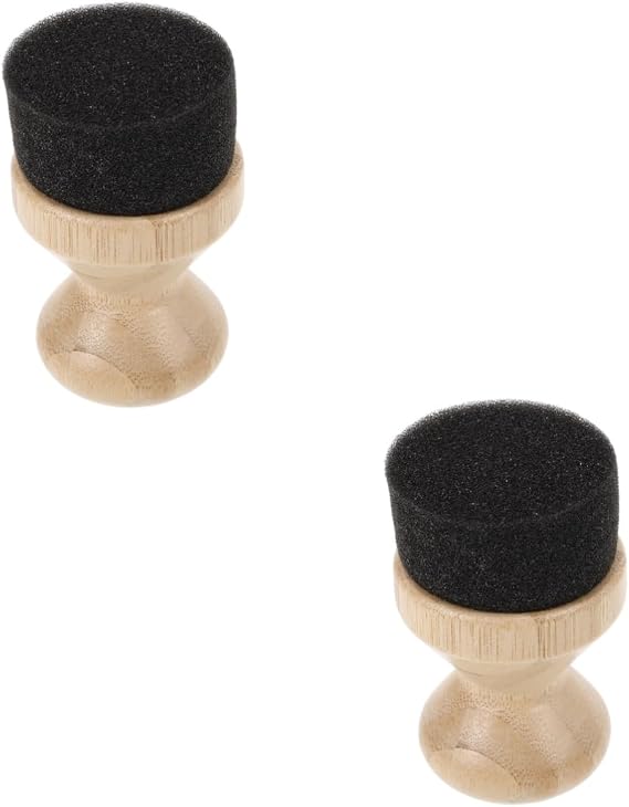MERRYHAPY 2pcs Wood Cutting Board Oil Applicator Brush Knife Oil Fretboard Danish Butcher Block