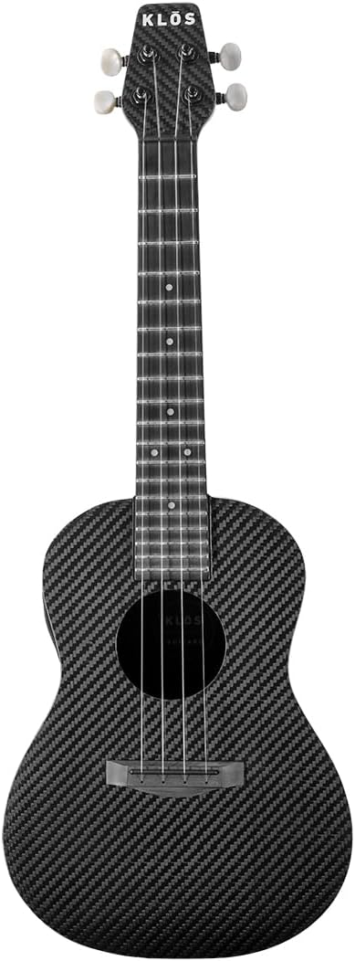 KLOS Full Carbon Concert Ukulele (Acoustic-Electric)