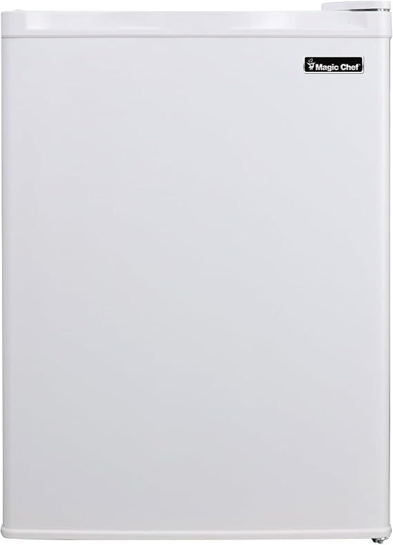 Magic Chef 2.6 Cu. Ft. Mini Fridge with No Freezer, White