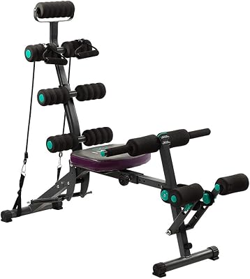 INFIT All in ONE Upper Body Training, Multifunction Fitness Equipment - Sit-up Exerciser, Ergonomically Designed. Adjustable Bench, Home Gym Full Body Workout.