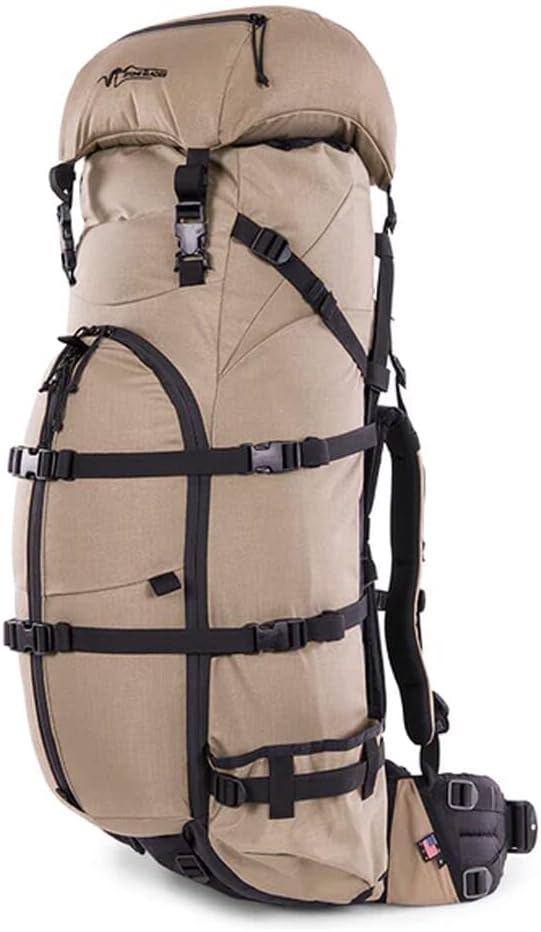 Stone Glacier Sky 5900 Pack with Krux Frame, 150+ Pound Load, Tan