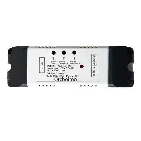 Zigbee Electric Linear Actuator Controller, 2Ch DC12V 24V Relay Switch