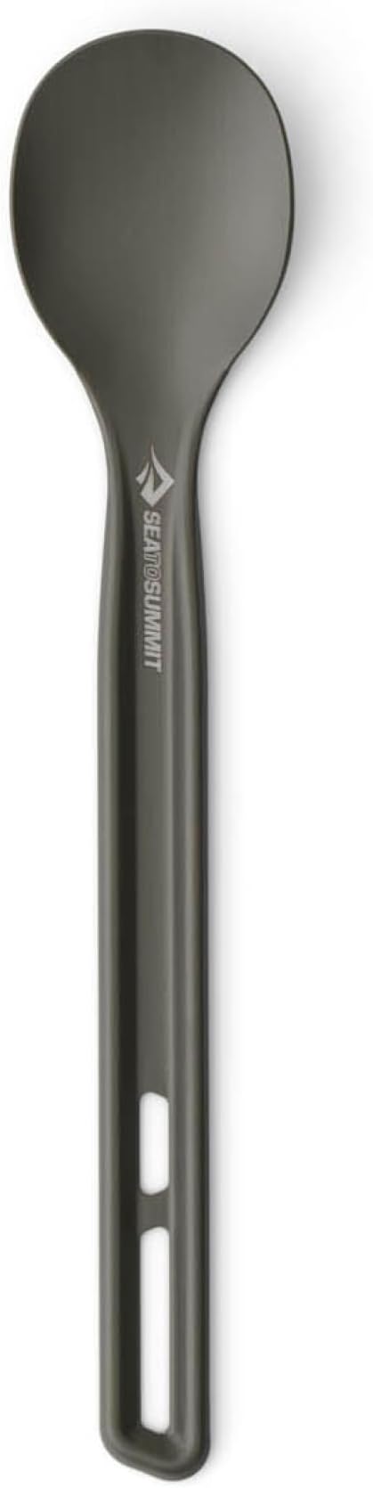 Sea to Summit - Frontier Ultralight Spoon - Long Handle - Lightweight - Stacks with Frontier Cutlery Pieces - Hard Anodised Aluminium Camping