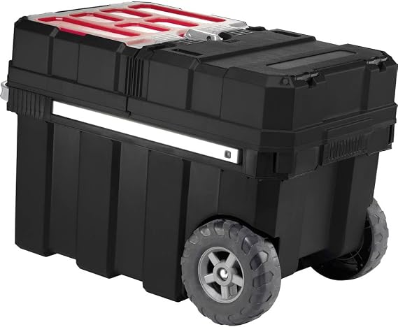 Keter Master Pro Masterloader 17191709 Tool Trolley Plastic Black/Red