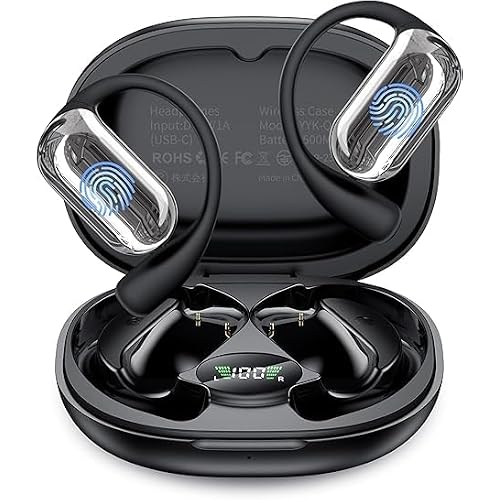 AI Translation Earbuds Real-Time, 144 Languages & Accents,3-in-1 Open Ear Wireless Earbuds with Charging Case, Compatible with iOS & Android, Ideal for Travel, Business, Learning