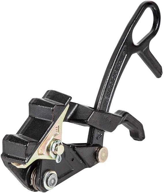Klein Tools 16477 Grip, Made in USA, Cable Pulling Wide Range Distribution Parallel Jaw Grip with 5000-Pound Max Safe Load