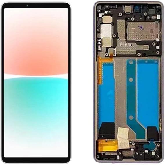 SHOWGOOD 6.0" AMOLED for Sony Xperia 10 IV LCD Display Touch Screen Digitizer Assembly X10 IV XQ-CC54 Touch Screen Replacement (LCD No Frame)