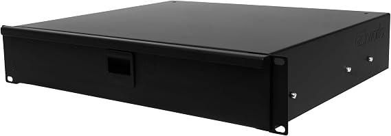 Gator Rackworks Standard 2U Rack Mount Drawer with Lock, 14.2" Deep (GRW-DRW2)