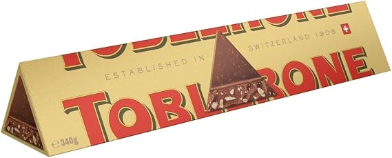 Premium Swiss Chocolate Bar - Best gift for Christmas (Toblerone Milk Chocolate Bar 340g)