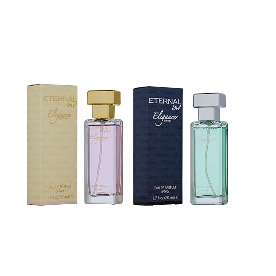 Eternal Love Elegance Bundle - Long Lasting Eau de Parfum Spray - Summer Scent - 3.4oz