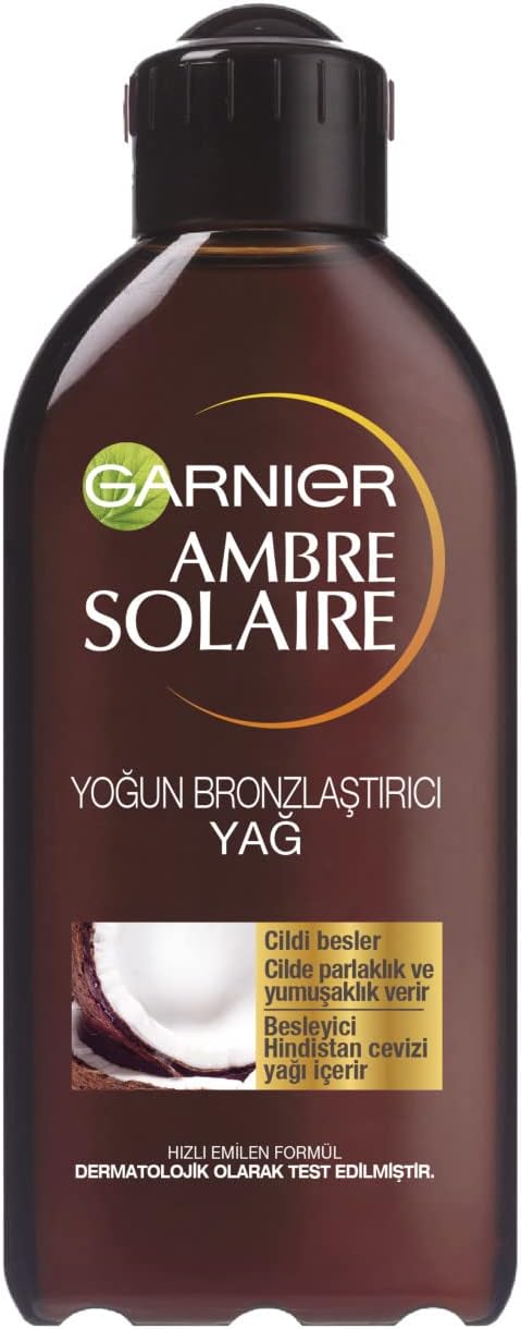 Garnier Ambre Solaire İdeal Bronzluk Bronzlaştırıcı Yağ (200 ml)