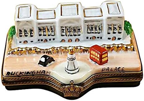 Buckingham Palace - Limoges Box Authentic Porcelain Figurine From France