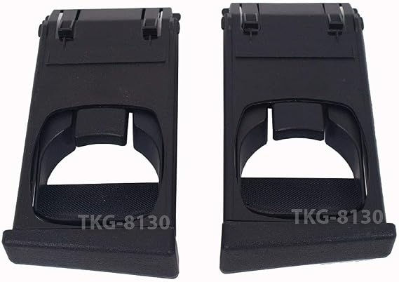 K1AutoParts 1 Pair Black Dash Cup Holder For Toyota Hilux Vigo MK6 MK7 Pickup 2005-2015