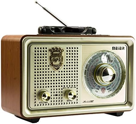 Meİer M-110bt Usb/sd*fm*bluetooth Desteklİ Nostaljİk Radyo