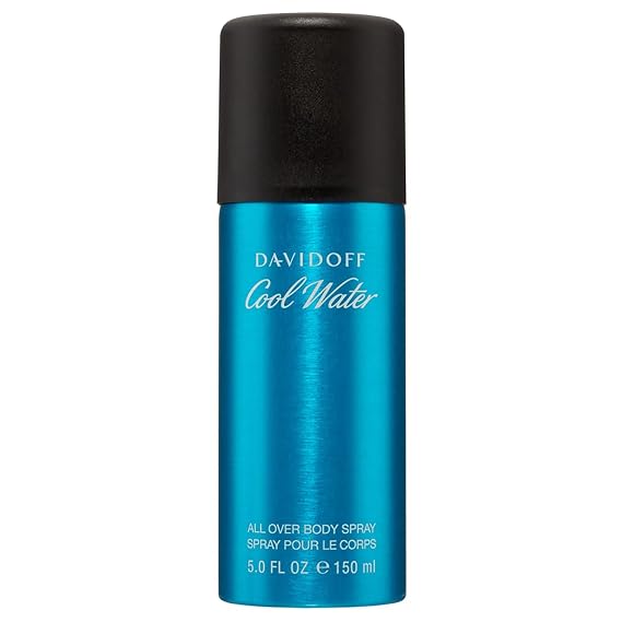 Davidoff Cool Water Body Spray for Men, 5.4 Ounce