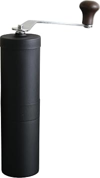 Yaxell 81077 Coffee Grinder, For Beginners, Manual, Hand Grind, Outdoor, Beginner, Black