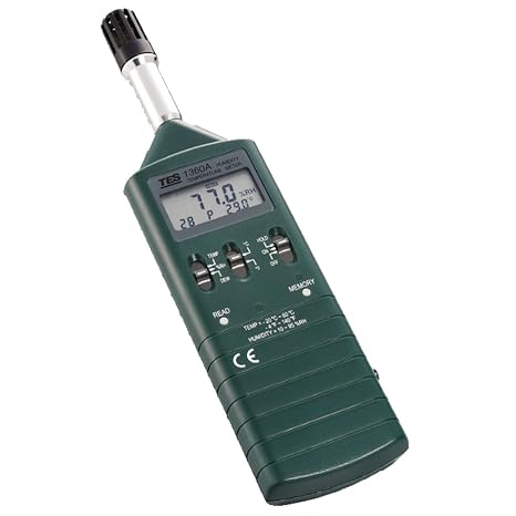 TES 1360A Humidity/Temperature Meter