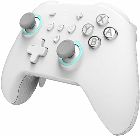 GuliKit Wireless Controller KK3 MAX Controller White PC/Switch/Android/iOS Compatible Hall Effect Sensor Stick 6-Axis Gyroscope Rear Paddle Buttons Digital Trigger Domestic Genuine Product