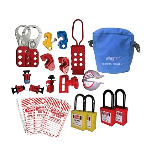 Loto Electrical Lockout TAGOUT Pouch KIT-1