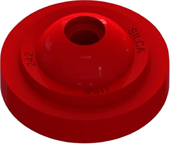 Silca Elastomer Seal Presta Chuck 242, Fits All Bell-Shaped Presta Heads