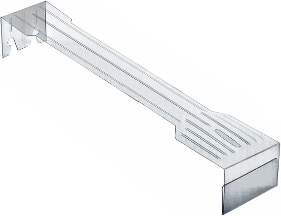 Azar 700897 10" Hook Overlay for Paper Labels, 50 Pack