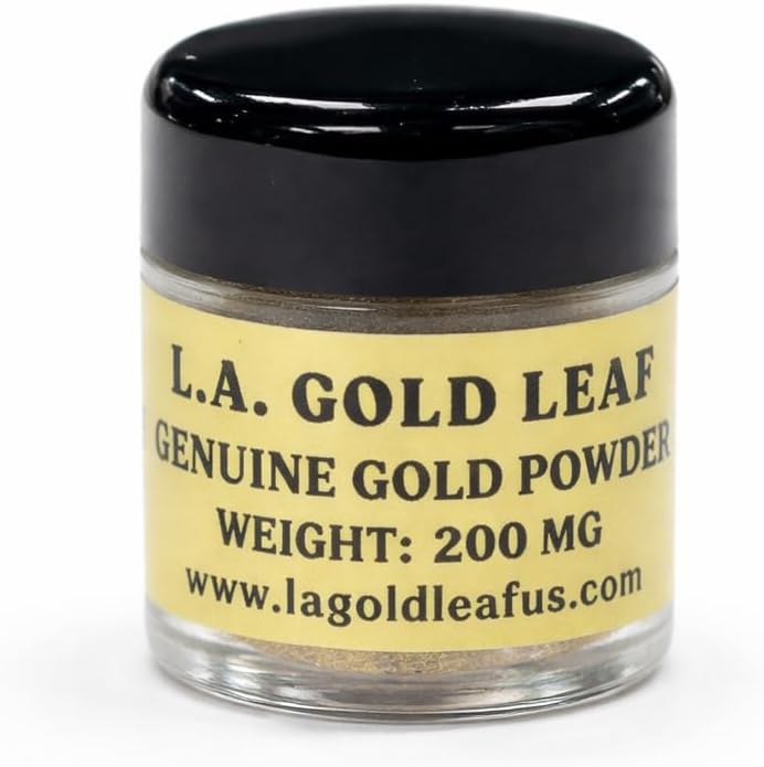 Edible Gold Powder with Shaker (200mg) 23.5 Karat