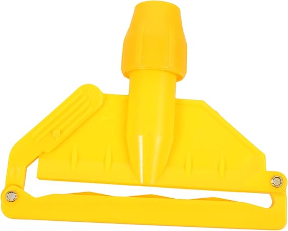 Mop Head Clamp Detachable Mop Head Clip Handle Metal Clamp Replacement Part Floor for Easy Attach and Remove 6.88 X 5.51 X 1.57 in