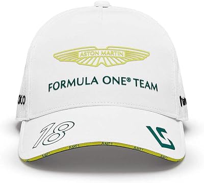 Aston Martin F1 Lance Stroll Hat 2024 - Unisex - One Size Fits Most