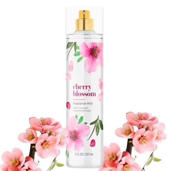 Cherry Blossom Fragrance Body Mist - 8 fl.oz - (237 mL) Bottle
