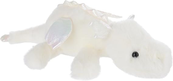 Apricot Lamb Toys Plush White Lying Dragon Soft Stuffed Animal 15''