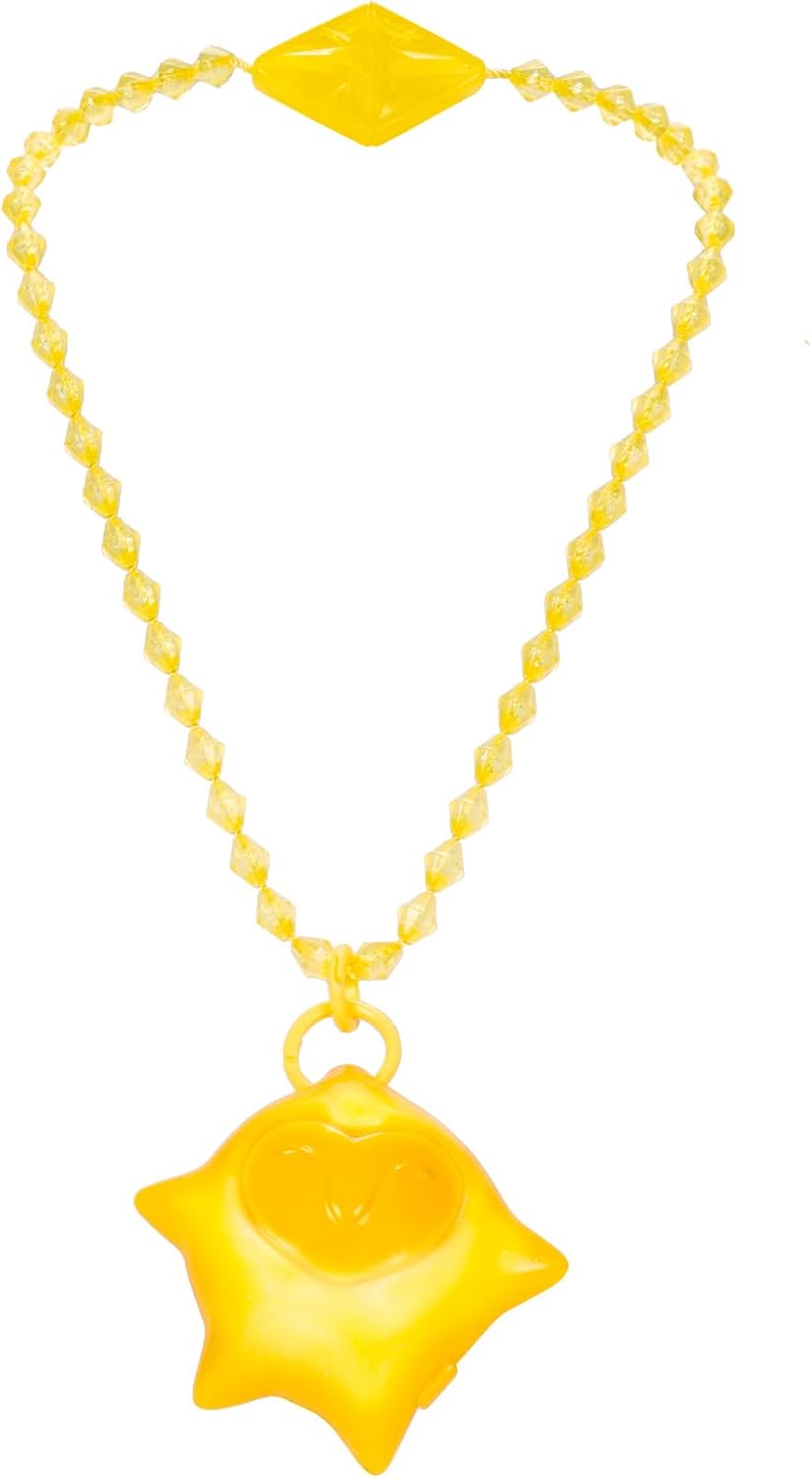 Disney's Wish Upon a Star Feature Light Up Necklace. Encourages Role Play And Is Perfect For Any Disney Wish Fans , Yellow