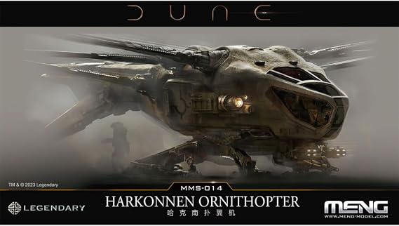 Meng Model Dune Harkonnen Ornithopter, Model kit, MNGMMS-014