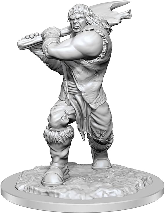 Dungeons & Dragons D&D: Nolzur's Marvelous Unpainted Minis: Ogre Female WZK 90426