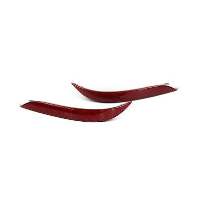 2PCS LeftRight Rear Bumper Reflector Light Set For BMW 5 Series E60 2004 2005 2006 2007 63146915039 63146915040 Car Assembly