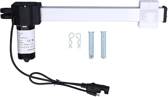 Cryfokt Power Recliner Chair Motor, DC 29V Recliner Motor Actuator Replacement Kit with 1000N Large Thrust 230Mm Adjustable Sofa Chairs Motor for Electric Bed, Electric Sofa