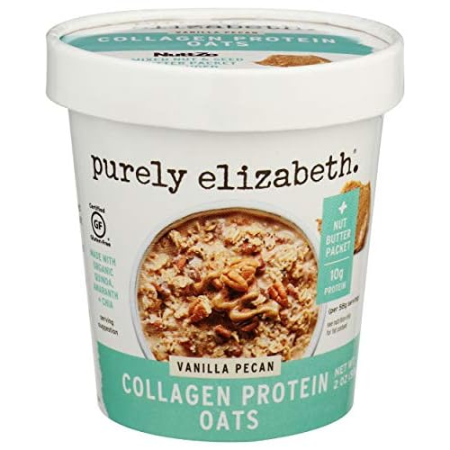 Purely Elizabeth, Oats Vanilla Pecan Collagen Protein, 2 Ounce