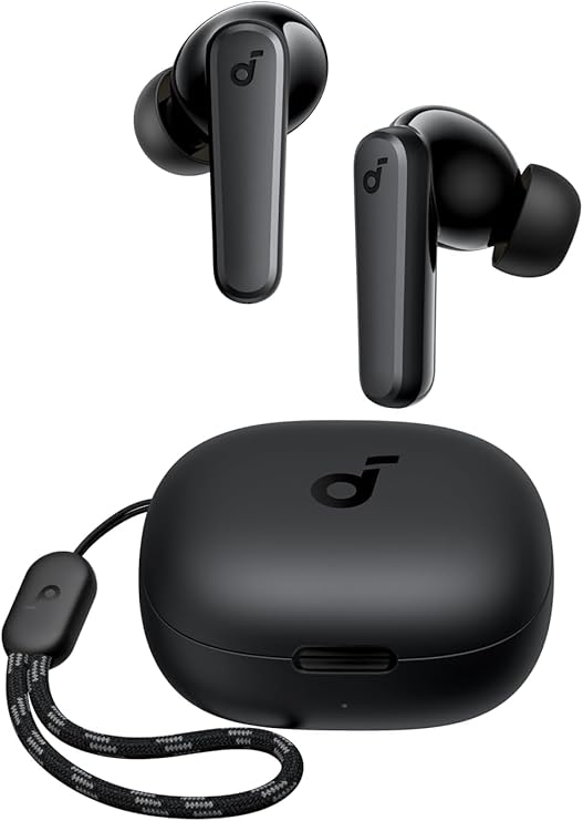 Soundcore P20i Kulak İçi Bluetooth Kulaklık, 10 mm Sürücüler, Ayarlanabilir EQ, 30 Saat Çalma Süresi, IPX5 Su Geçirmez, Yapay Zekalı 2 Mikrofon, Siyah - A3949 | 10 mm diyaframlar, Bluetooth 5.3, 30 saat, IPX5, yapay zeka ve özelleştirilmiş EQ ile 2 mikrofon