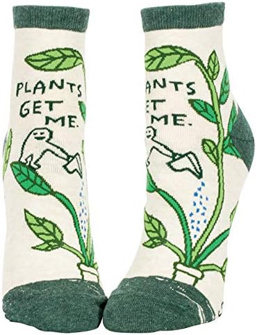 Blue Q Womens Novelty Ankle Socks fit womens shoe size 5-10