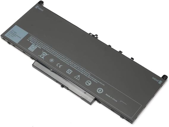 VUOHOEG J60J5 Laptop Battery for Dell Latitude E7270 E7470 Series 451-BBSY 451-BBSX 451-BBSU ; P/N:WYWJ2 MC34Y 0MC34Y 1W2Y2 242WD Notebook 7.6V 55WH