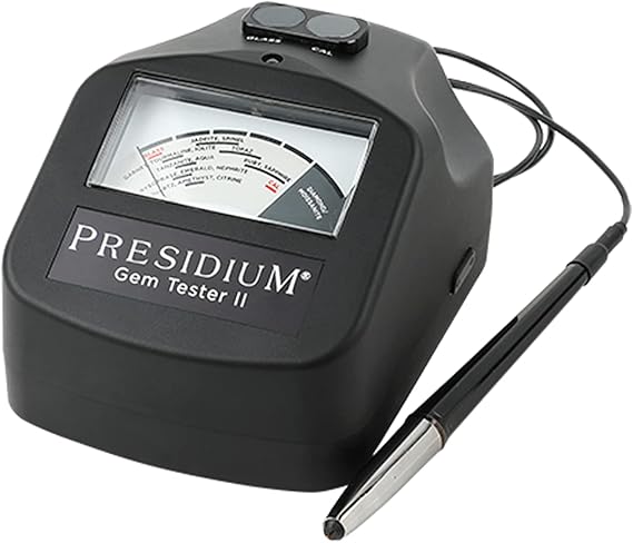 Presidium Instruments Gem Tester II PGT II with Assisted Thermal Calibration ATC for Identifying DiamondsMoissanites and Common Colored Gemstones