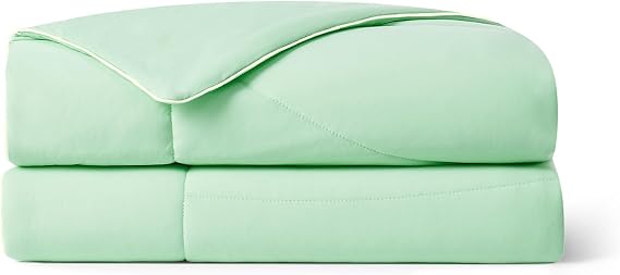 Dream Valley Outlast Twin XL Cooling Comforter, NASA-Grade Instant Cooling Blanket for Hot Sleepers, Luxurious Comforter for All Season, Mint Macaron, 68"x90"