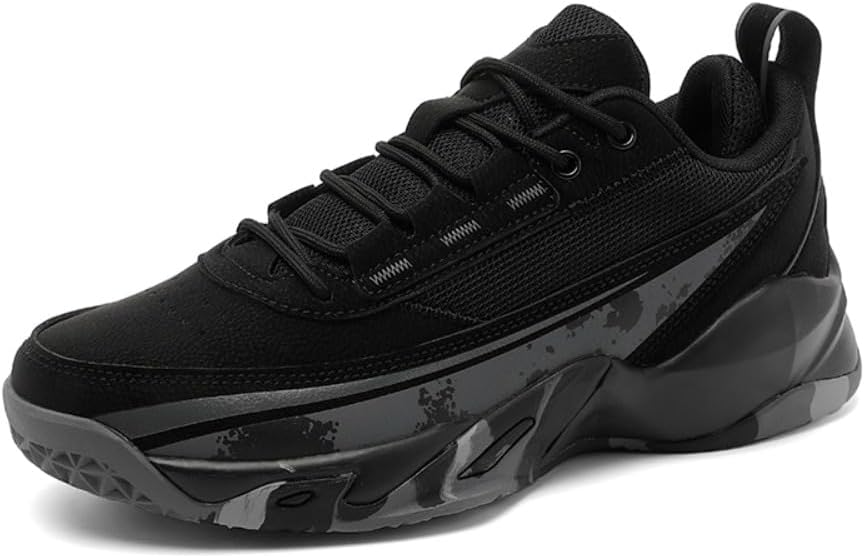 Men's Basketball Shoes, Non-Slip Rubber Outsole Ideal for Outdoor Training and Games