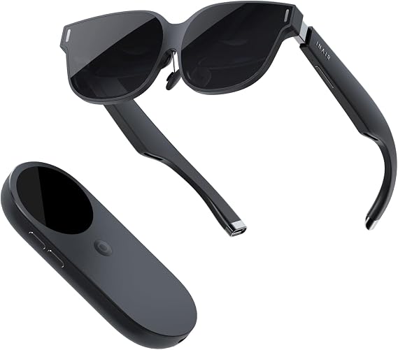INAIR 2 Pro Set| AR Glasses + Pod(Fanless Version | 6-Screen Expansion| Wireless PC Streaming| Compatible with Vast Android apps| RealTime 2Dto3D| Smart Portable Set| Portable Spatial Station